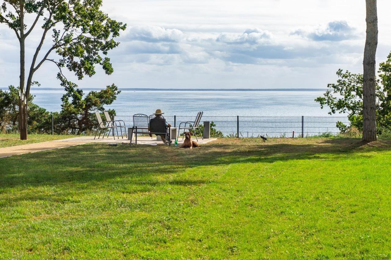 Terrassenwohnung "Haffparadies" - Oase Am Haff Garz  Esterno foto