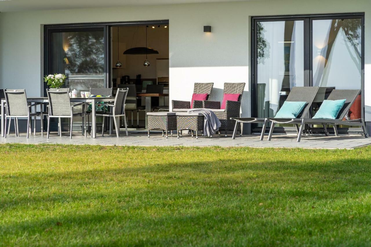 Terrassenwohnung "Haffparadies" - Oase Am Haff Garz  Esterno foto